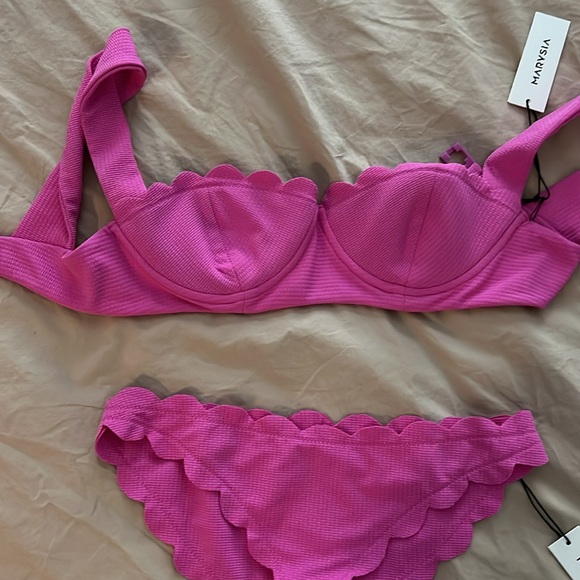 Marysia pink bathing suit - Picture 4 of 5